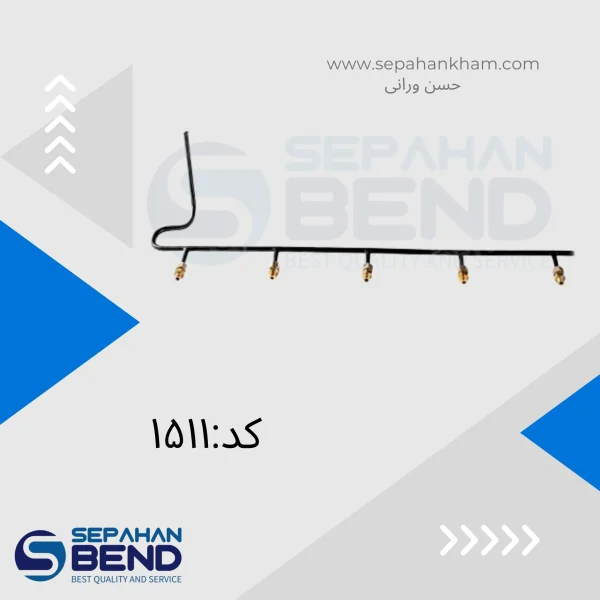 لوله خط کشی 5 سیلندر اتوبوس شهری